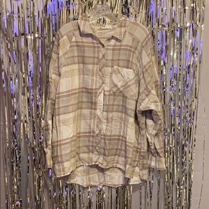 NWOT Maurices Oversized Flannel
